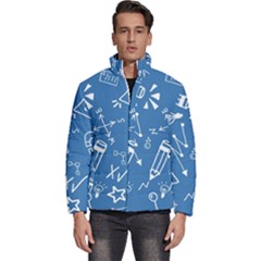 Education Men s Puffer Bubble Jacket Coat by nateshop