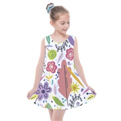 Flowers-101 Kids  Summer Dress by nateshop