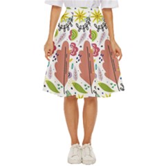 Flowers-101 Classic Short Skirt