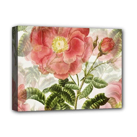 Flowers-102 Deluxe Canvas 16  X 12  (stretched) 