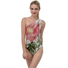 Flowers-102 To One Side Swimsuit by nateshop