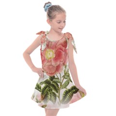 Flowers-102 Kids  Tie Up Tunic Dress