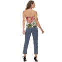 Flowers-102 Basic Halter Top View4