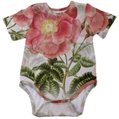 Flowers-102 Baby Short Sleeve Bodysuit by nateshop