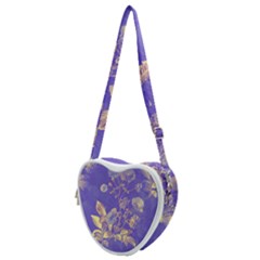 Flowers-103 Heart Shoulder Bag by nateshop