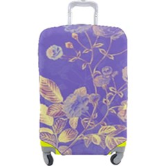 Flowers-103 Luggage Cover (large) by nateshop