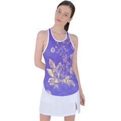 Flowers-103 Racer Back Mesh Tank Top by nateshop