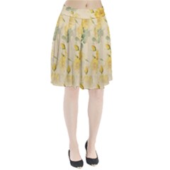 Flowers-104 Pleated Skirt by nateshop