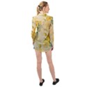 Flowers-104 Long Sleeve Chiffon Shirt View2