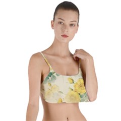 Flowers-104 Layered Top Bikini Top  by nateshop