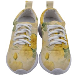 Flowers-104 Kids Athletic Shoes by nateshop