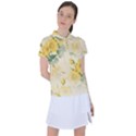 Flowers-104 Women s Polo Tee View1