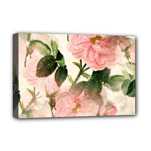 Flowers-105 Deluxe Canvas 18  X 12  (stretched) by nateshop