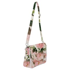 Flowers-105 Shoulder Bag With Back Zipper by nateshop