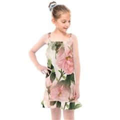 Flowers-105 Kids  Overall Dress by nateshop