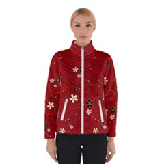 Flowers-106 Women s Bomber Jacket by nateshop