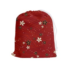 Flowers-106 Drawstring Pouch (xl) by nateshop