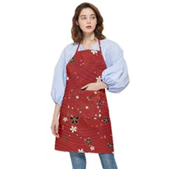 Flowers-106 Pocket Apron by nateshop