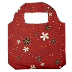 Flowers-106 Premium Foldable Grocery Recycle Bag by nateshop