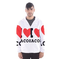 I Love Jacob Men s Hooded Windbreaker by ilovewhateva