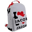 I love jacob Flap Pocket Backpack (Large) View2