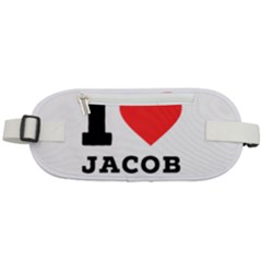 I Love Jacob Rounded Waist Pouch by ilovewhateva