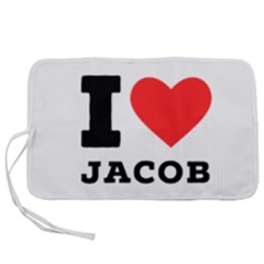 I Love Jacob Pen Storage Case (m) by ilovewhateva