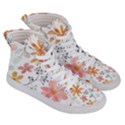 Flowers-107 Men s Hi-Top Skate Sneakers View3