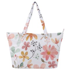 Flowers-107 Full Print Shoulder Bag by nateshop