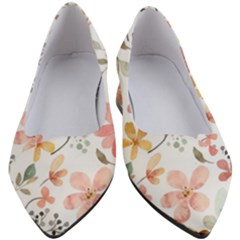 Flowers-107 Women s Block Heels  by nateshop