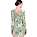 Flowers-108 Long Sleeve Bodycon Dress View2