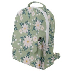 Flowers-108 Flap Pocket Backpack (small) by nateshop