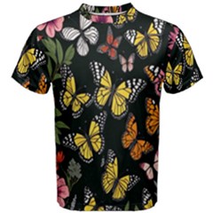 Flowers-109 Men s Cotton Tee by nateshop