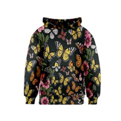 Flowers-109 Kids  Pullover Hoodie