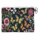 Flowers-109 Canvas Cosmetic Bag (XXL) View2