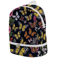 Flowers-109 Zip Bottom Backpack by nateshop