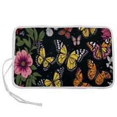 Flowers-109 Pen Storage Case (M)