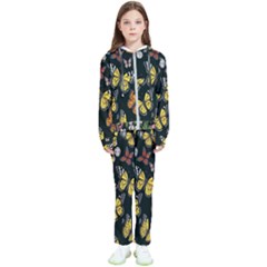 Flowers-109 Kids  Tracksuit by nateshop