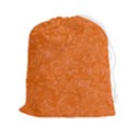 Orange-chaotic Drawstring Pouch (2XL) View1