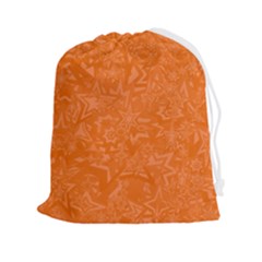 Orange-chaotic Drawstring Pouch (2xl) by nateshop