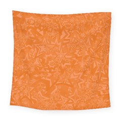 Orange-chaotic Square Tapestry (large)