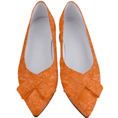 Orange-chaotic Women s Bow Heels by nateshop