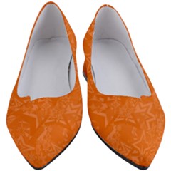 Orange-chaotic Women s Block Heels  by nateshop