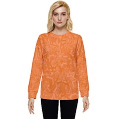 Orange-chaotic Hidden Pocket Sweatshirt