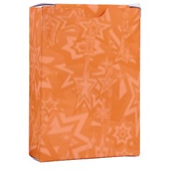 Orange-chaotic Playing Cards Single Design (rectangle) With Custom Box by nateshop