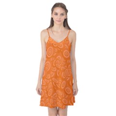 Orange-ellipse Camis Nightgown  by nateshop