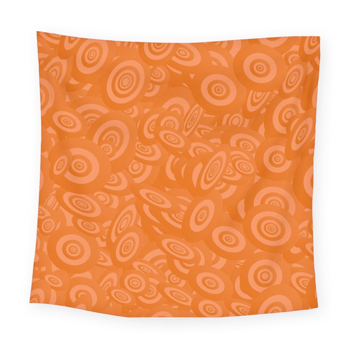 Orange-ellipse Square Tapestry (Large)