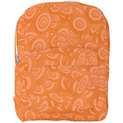 Orange-ellipse Full Print Backpack by nateshop