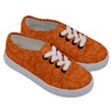 Orange-ellipse Kids  Classic Low Top Sneakers View3