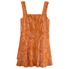 Orange-ellipse Kids  Layered Skirt Swimsuit by nateshop